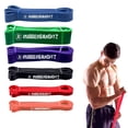thumbnail image 1 of Rubberbanditz Bandes d'Assistance pour Tractions / Bandes d'Exercice de Résistance Robustes pour la Musculation, la Mobilité et l'Étirement (20-150 lbs), 1 of 5