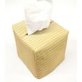 thumbnail image 2 of Yellow & White Checked Gingham Tissue Box Cover by Penny's Needful Things (Cube), 2 of 3