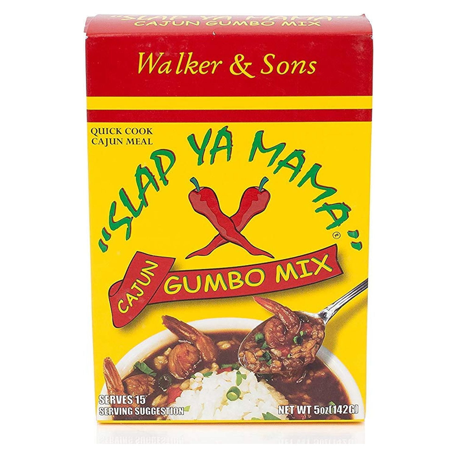 Slap Ya Mama, Cajun Gumbo Mix, 5 oz Bag, Authentic Louisiana
