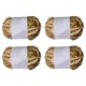 thumbnail image 2 of Juego de 4 Rollos de Hilo de Camiseta Metalizado Macarena Oro, 2 of 8
