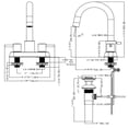 thumbnail image 5 of Design House 548263 Eastport Centerset Bathroom Faucet, Satin Nickel, 5 of 9