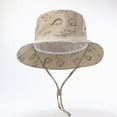 thumbnail image 2 of TOWED22 Baby Sun Hat Toddler Boys Girls Bucket Hats Kids UPF 50+ Sun Protection Summer Beach Hats(Khaki,12-24 M), 2 of 4
