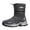 Grey, variant on Mens Waterproof Snow Boots Sneakers Leisure Vacation Non- Suitable Wide Calf Boots Winter Boots Mens Shoes
