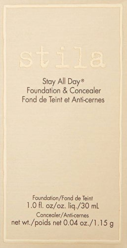 Stila Stay All Day Foundation & Concealer - # 3 Light 1 oz Makeup