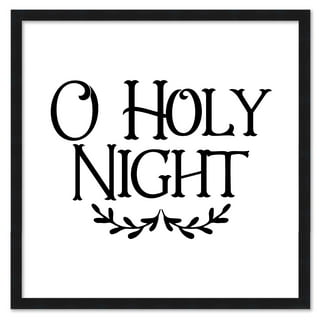 Church Banner - Bright Holy Night - O Holy Night