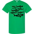 thumbnail image 3 of Inktastic Types of Sharks T-Shirt, 3 of 5