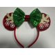 thumbnail image 1 of FANYITY Orejas de Minnie, Diadema con Orejas de Mickey y Lentejuelas para niños, niñas, Mujeres, Viaje de Halloween y Disney (Lazo Naranja), 1 of 4