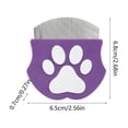 thumbnail image 3 of Dog and Cat Face Grooming Comb with Fine Teeth – Flea Comb for Facial Hair Removal, Tear Stain and Eye Gunk Cleanup, Mini Rounded Tip Detangling Comb for Small Pets, 3 of 6