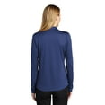 thumbnail image 2 of Port Authority Ladies Silk Touch Performance Long Sleeve Polo. L540LS, 2 of 4
