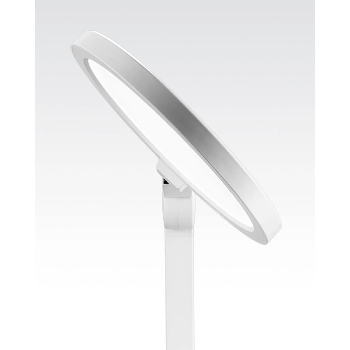 Lume Cube Edge Light 2.0 Bi-Color LED Desk Lamp with Electronic Base, White