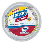 Dixie Ultra 6 7/8" Paper Plates, 80ct