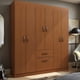 thumbnail image 1 of Ropero Closet 6 Puertas Y 2 Cajones Darady Canela, 1 of 6
