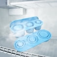 thumbnail image 3 of Bandeja Cubo de Hielo con Tapa 2025 Cubierta Bandeja de Hielo, Adecuado para 20-40 Rodillos, 3 Moldes de Hielo Cilíndricos Huechos, Adecuado para Tazas, Reutilizable, Bandeja de Hielo Grande, Usado Pa, 3 of 3