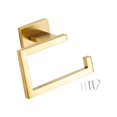 thumbnail image 2 of Soporte organizador de accesorios de baño Soledad Estante de almacenamiento acero inoxidable dorado, 2 of 10