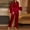 Wine, variant on Silk Pajama Set for Women Elegant Solid Color Robe and Long Pants Two Piece Loungewear Pajamas Petite Teacher Pajamas Summer Set Shorty Pajamas Women Pajamas for Teens Junior Pajamas Warm