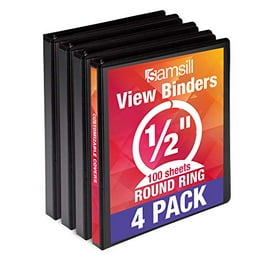 QuickFit D-Ring View Binders - 3 QuickFit D-Ring View Binders - 3