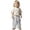 Grey*, variant on OSOLU Girls Striped Pants Elastic Waist Straight Leg Casual Daily Trousers Khaki