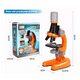 thumbnail image 4 of Juguete Microscopio Infantil 1200x Educativo naranja, 4 of 5