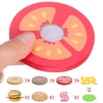 thumbnail image 4 of ColoMX 1 juego de simulación de comida rápida modelo realista Chip Burger Toy Set Play House Props, 4 of 7