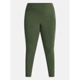 thumbnail image 4 of Terra & Sky Women's Plus High Waist Full Length Leggings, Sizes 0X-5X, 4 of 4