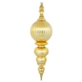 thumbnail image 1 of Vickerman M162808 Gold Shiny Finial Ornament, 28 in., 1 of 2
