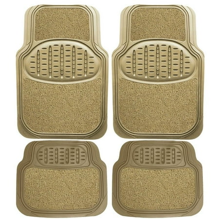 Car Floor Mats Set All Weather Universal Rubber Sponge Combo Car