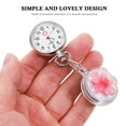 thumbnail image 2 of Stretchable Cartoon Clip on Lapel Watch Student Hanging Fob Watch Nurse Watch, 2 of 8