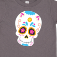 thumbnail image 4 of Inktastic Sugar Skull Blue Boys or Girls Toddler T-Shirt, 4 of 5