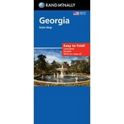 Rand McNally Easy to Fold: Georgia State Laminated Map (Paperback)