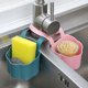 thumbnail image 4 of Kit Stora Basket Hanging Bag Sink Shelf Faucet H Drain Rack Spon Izer Bath Tool, 4 of 5