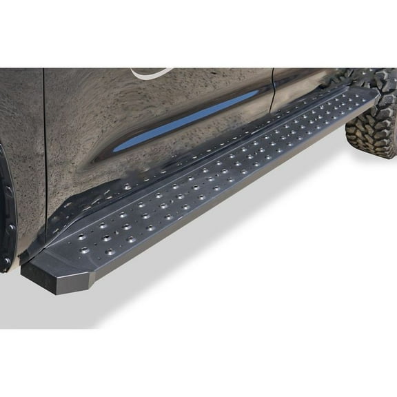 19C SILVERADO/SIERRA 1500 REGULAR CAB STX600 RUNNING BOARDS BLACK