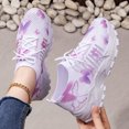 thumbnail image 6 of Willtoo Women's Breathable Hollow Mesh Orthopedic Walking Shoes Flower Pattern Sneakers Colorful Tennis Shoes Comfort for All-Day Wear Sports Sandals, 6 of 7