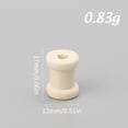 thumbnail image 5 of WINDLAND 100 Pcs Empty Thread Spools Wood Empty Spools Sewing Thread Ribbon Holder, 5 of 11