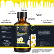 Chamomile Essential Oil for Diffuser, Aromatherapy & Massage, Natural Chamomile Oil for Hair & Skin Care, Diffuser Oil Compatible, 4 fl oz (120 mL)
