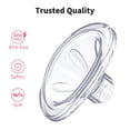 thumbnail image 5 of Totmizby Breast Pump Parts, 140° Soft Silicone Cups, 5 of 6