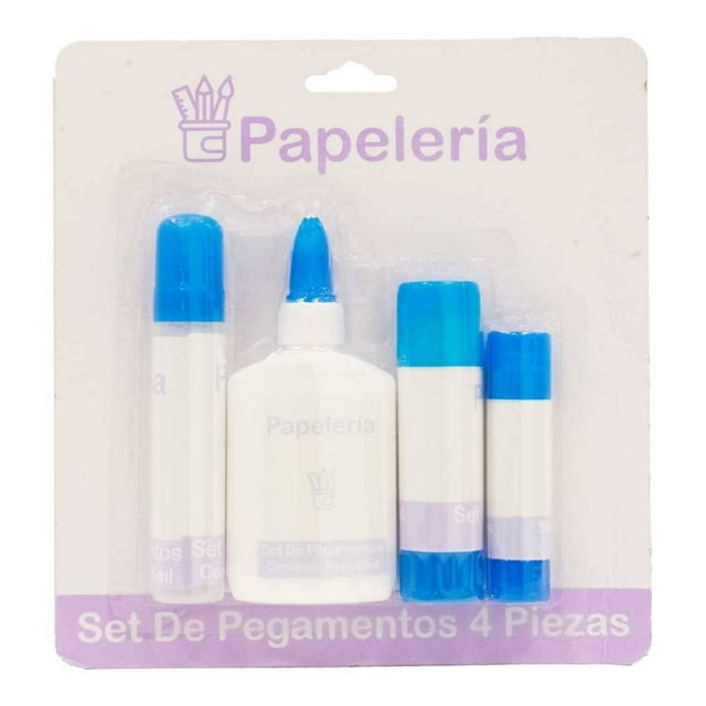 Set de Pegamentos Prichos Variedad de Pegamentos 4 Piezas