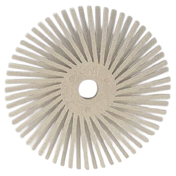 Scotch-Brite Radial Bristle Disc,9/16" dia.,Ceramic 7000000764