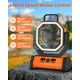 thumbnail image 3 of ADUST Ventilador de camping portátil con luz LED – 20000 mAh recargable, oscilante con rotación de 360 ​​grados, gancho para colgar para tiendas de campaña, ventilador de escritorio USB, 3 of 5