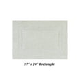 thumbnail image 4 of Better Trends 17" x 24" Premium Bathroom Rug Mat, 100% Cotton, Extra Soft Tufted Door Mat, Water Absorbent & Reversible Bath Mat (Ivory) Lux Collection, 4 of 6