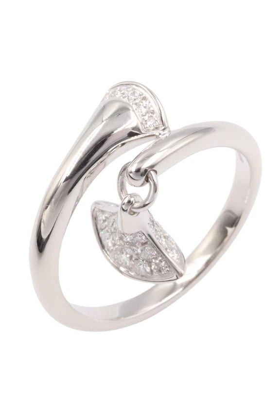 Pre-Owned Bulgari BVLGARI Diva's Dream Diamond Ring - Ring/Finger Jewelry 18KWG (White Gold)...