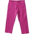 thumbnail image 1 of Carhartt Girls' Lightweight Crop Leggings, Raspberry Rose, 2T, 1 of 2