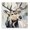 Majestic Bull Elk Portrait, variant on Stupell Industries Traditional Neutral Bull Elk Portrait Canvas Art, 17 x 17, by Tina LeCour