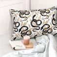 thumbnail image 5 of Kdxio Cotton Pillow Cases Pillowcases,Soft and Breathable Bedroom Pillow Cases-Snake, 5 of 8