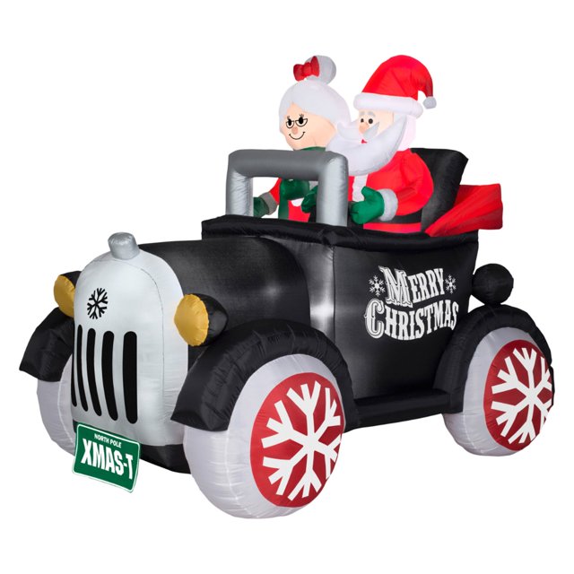 Airblown Inflatables Antique Car Scene Inflatable