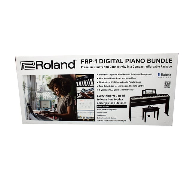 Roland FRP1 Digital Piano Bundle