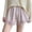 Pink, variant on Women's Lace And Lace Home Sleepers With Anti Light Exposure, Wearing Thin Satin Shorts For Outerwear