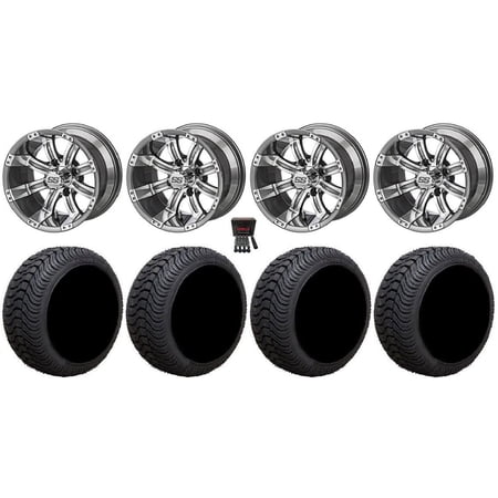 LSI Casino 12 Gunmetal Golf Wheels 215×50-12 Cruze Tires Yamaha LSI Casino 12 Gunmetal Golf Wheels 215×50-12 Cruze Tires Yamaha