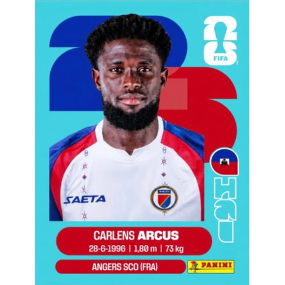 Panini Fifa World Cup 2026 Haití Carlens Arcus Hai 03 Carlens Arcus Hai 03