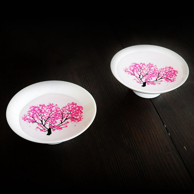 Magic Sakura Cherry Blossom Sake Cup (Set of 3)