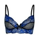 thumbnail image 5 of Gibobby Ropa sexy de mujer para sexo Conjunto de Lencería de Malla, Elegante Conjunto de Lencería con Bordado de Bloques de Color Ajustable para Mujer para Luna(Azul, 3XG), 5 of 5